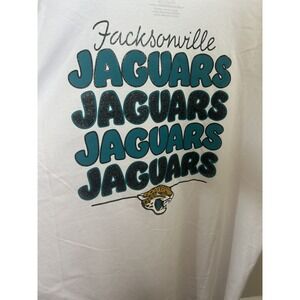 Jacksonville Jaguar's NFL Team Apparel XXL Women's Tee Short Sleeve Football NEW